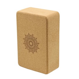 Namvo Cork Yoga Block,Natural Cork Yoga Brick, High Density Eco Friendly Yoga Accessories for Women,Ideal for Yoga Pilates General Fitness and Stretching 22.5x14.5x7.5cm