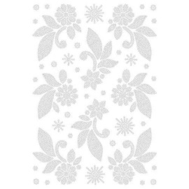 Ideen mit Herz Iron-On Rhinestone Design Rhinestone Appliqué Iron-On Patch A4