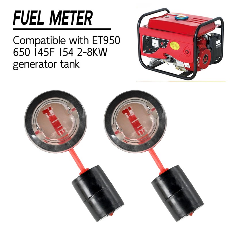 UOIENRT 2pcs Fuel Gauge Meter with Cylindrical Float Lever Replacement