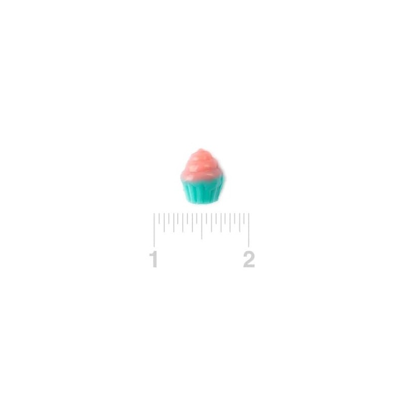 Bayside Candy 3d Gummy Cupcakes - Rainbow Gummy Candy -