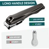 IWOWHERO Senior Toenail Clippers 360° Rotatable Nail Trimmer Thick Nails