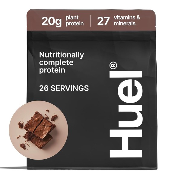 Huel Vegan Protein Powder | Chocolate Fudge Brownie | Complete