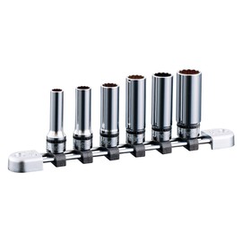 KTC (ke-te-si-) nepurosu 9.5 mm (3 8/) dyi-pusoketto Set 6 Pcs Clear ntb3l06wa