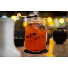 Noguez. Posavasos para Mesa, Set de 6 Piezas. Portavasos de Silicona Antideslizantes, Protección para Mesa, Ideal para Bar, Hogar, Restaurante o Cafetería. Tamaño Universal de 100x4mm (Negro)