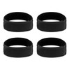 Pack of 4 Buckle-less Belts, Elastic Waistband, Adjustable Belt, Practical