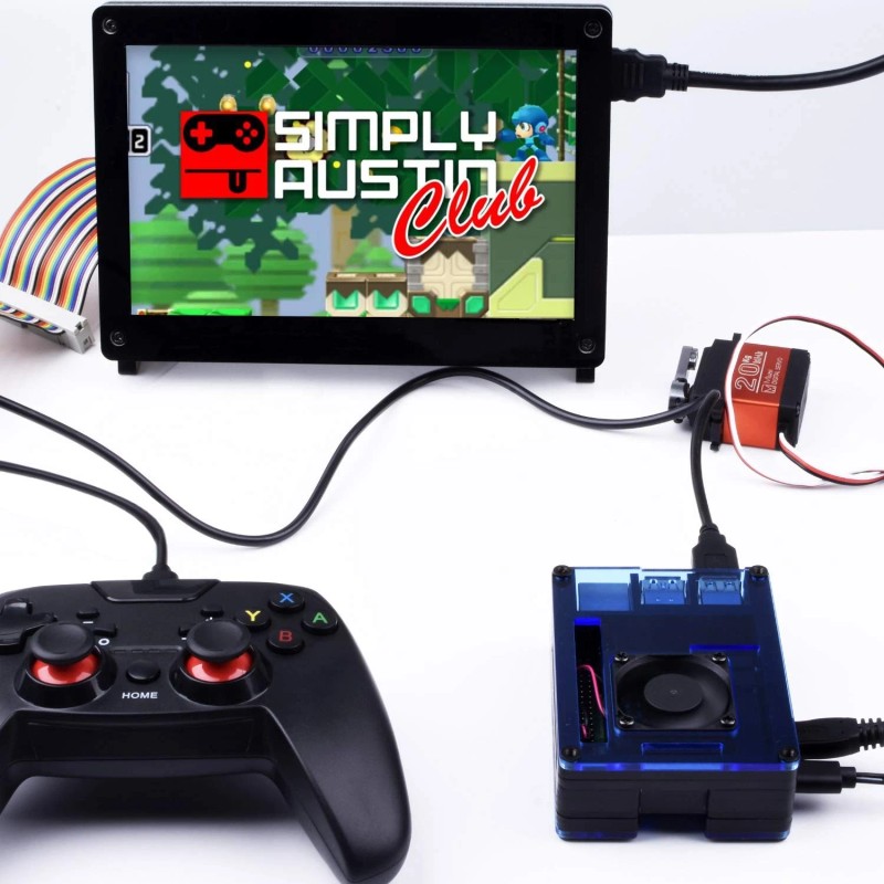 Miuzei Raspberry Pi 4 Case With Fan Cooling , 4
