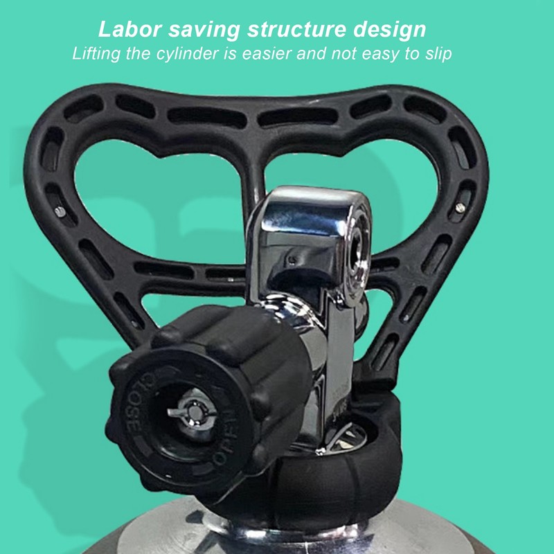 Heavy Duty Scuba Diving Folding Tank Plastic Carry Handle Cylinder