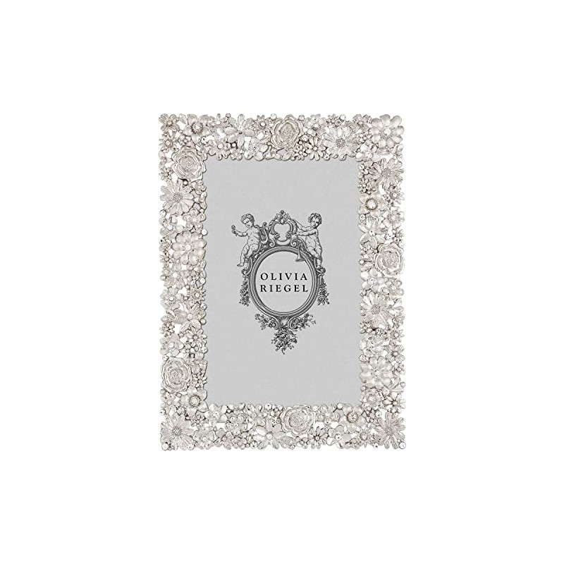 Olivia Riegel Silver Everleigh 5x7 Frame (r) - 4x6