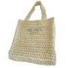 Handmade Straw Bag Travel Beach Fishing Net Handbag Hollow Casual