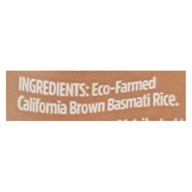 UD_Lundberg Family Farms Organic Brown Basmati Rice Case of 6-2 Lb Long Grain Jasmine Parboiled Broken Rice