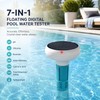 7-in-1 Digital Pool Water Tester for Smart Monitoring – Wireless