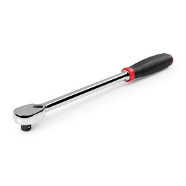 TEKTON 3/8 Inch Drive x 12 Inch Comfort Grip Long Ratchet SRH02112