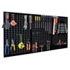 Ultrawall Peg Board Wall Organizer 4 ft. Metal Pegboard Garage