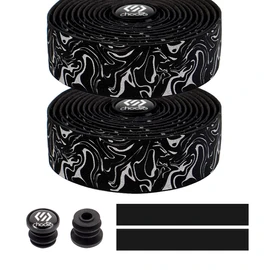 Chooee Road Bike Handlebar Tape,Bike Bar Tape with End Plugs-2 Rolls,White