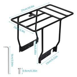 Scooter Pannier Rack for Ninebot Max G30D 2/Max G30 Accessories
