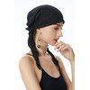ZLYC Chemo Headwear Pre Tied Head Scarf Headwraps Lightweight Turban