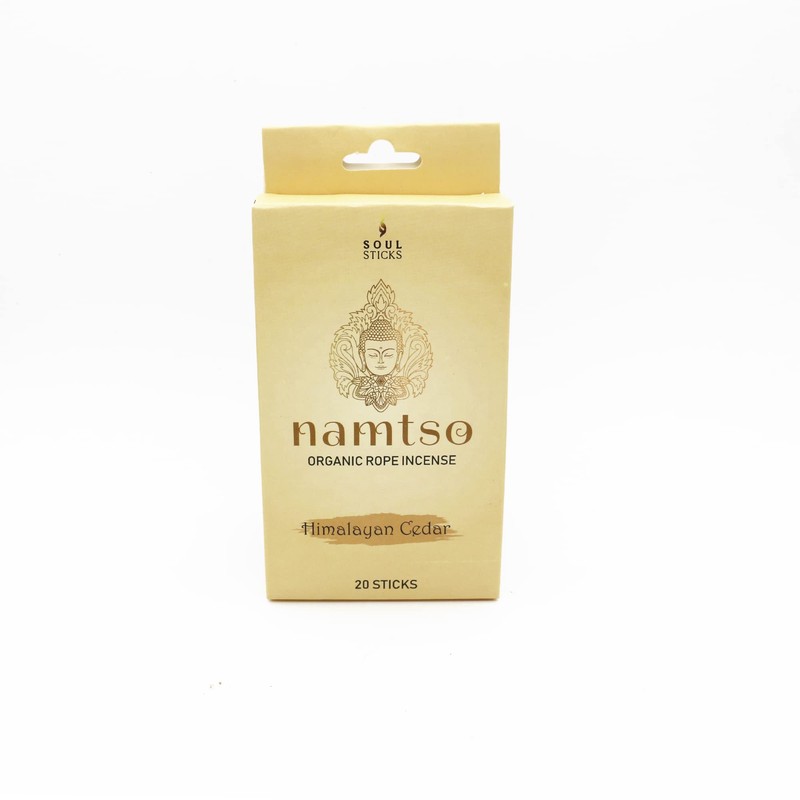Soul Sticks Namtso Tibetan Handmade Rope Incense 20 Sticks Handrolled