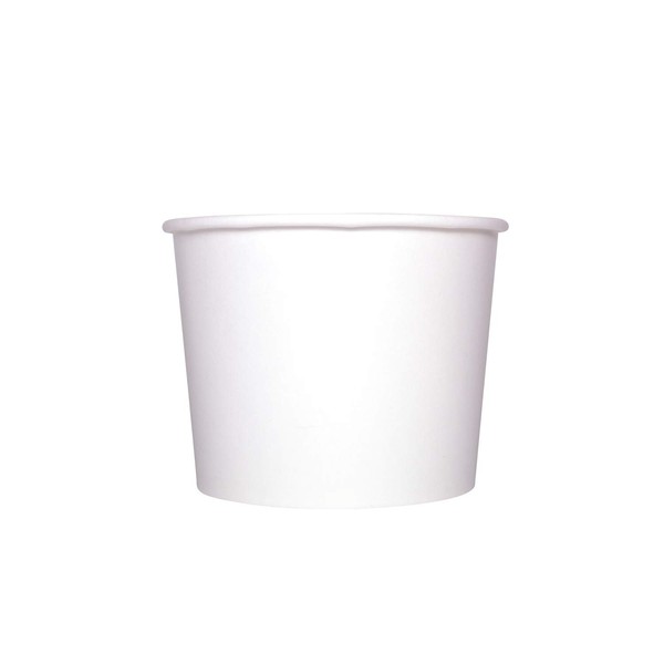 Karat C-KDP16W 16 oz. Food Container - White (Case of 1000)