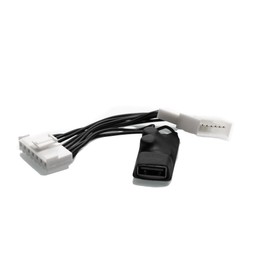 USB Dashcam Power Adapter for Toyota and More. Connects to Rear View Camera for East Install (7 pin)