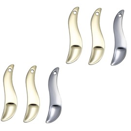 FOMIYES 2sets Makeup Spoon Eye Mask Skincare Tool Compact Beauty Cosmetics Scoop 3pcs*2