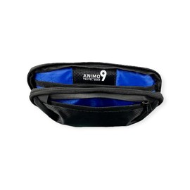 ANIMO 9 Travel Gear Vacation Essentials: Small, Lightweight, Durable, Weatherproof, Black Tech Pouch - Cable Organizer, Electronics Organizer, Travel Organizer, Backpack Organizer