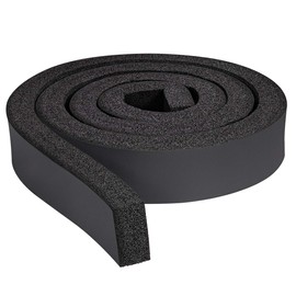 yotache Open Cell Foam Air Conditioner Insulation Seal Tape 2 X 1 Inch, Non-Adhesive Air Conditioning Weather Strip, 6.5 Feet Long