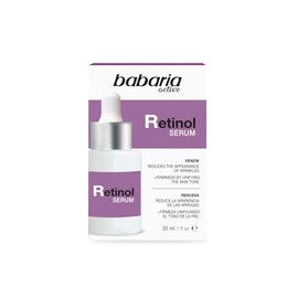 Babaria - Serum Retinol Antiarrugas| Suero Facial Antiedad | Reduce Arrugas y Líneas de Expresión | Mejora Elasticidad y Firmeza | Vegano | Uso Noche | Todo Tipo de Pieles | 30 ml