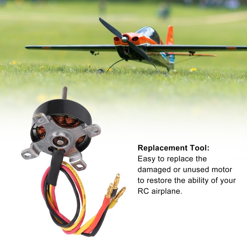 ST2204 1430KV 2‑3S Brushless Motor High Thrust Metal Motor for