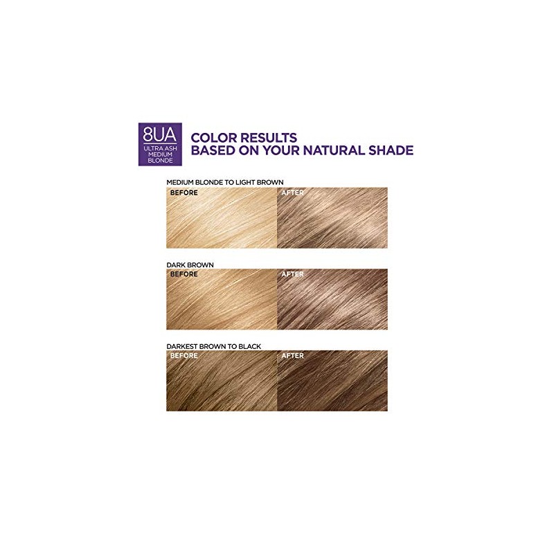L'Oreal Paris Excellence Cool Supreme Permanent Hair Color, Ash, 100
