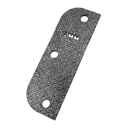 Door Hinge Shims (Set of 3) Hinge Spacer For Interior and Exterior Door Alignment - for 3.5", 4" and 4.5" Standard Hinges (2mm thick, Black, 3.5-inch)