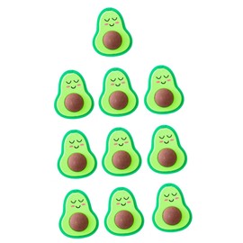 BESPORTBLE 18pcs Cartoon Avocado Erasers for Fun Stationery for Students Safe TPR Material Adorable Painting Erasers Random Styles for School Supplies and Creative Projects