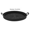 2PCS Fryer Silicone Liners Round 21cm Diameter with Handle Fryer