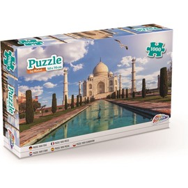 GRAFIX - Jigsaw Puzzle for Adults - Puzzle 1000 Pieces - TAJ Mahal - The Famous Taj Mahal