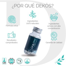 Dekós | +FB/PM | Suplemento Alimenticio Termogénico de Noche a Base de Café Verde, Frambuesa, Cáscara de Naranja, Gaba, L-Triptófano y Magnesio con 60 Cápsulas