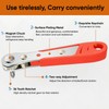 Right Angle Phillips Magnetic Screwdriver – Mini 1/4” PH2 Ratchet