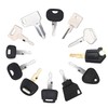 12 Pack Ignition Start Key Kit, Replacement Excavator Key Start