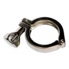 Abrazadera de acero inoxidable SST304 para conexiones clamp, válvulas y