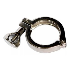 Abrazadera de acero inoxidable SST304 para conexiones clamp, válvulas y tuberías, marca DLaT, certificados de calidad (3" pulgadas)