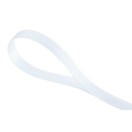 3/8" Inch Double Faced Satin Ribbon Solid Polyester Ribbon for Gift Wrapping, Crafts, Hair Bows, Wedding Party Decaration, Baby Shower Decoration Floral Arrangement (100 Yards, White)