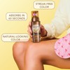Jergens - Espuma bronceadora natural Glow Instant Sun sin sol,