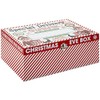 Large Wooden Christmas Eve Box Gift Xmas Boxes With Write On Panel & Flip Lid