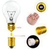 Honoson 15 Pieces E14 to E12 Adapter Converter Lamp Adapter