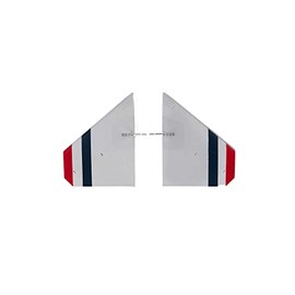 E-flite Stabilator Set F-16 Falcon Thunderbird 80mm EDF- EFL87979 Replacement Airplane Parts