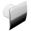 Ø 100 mm Wall-Mounted Bathroom Curved Stainless Steel with Pull