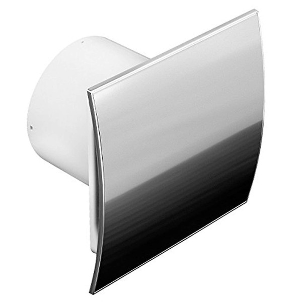 Ø 100 mm Wall-Mounted Bathroom Curved Stainless Steel with Pull