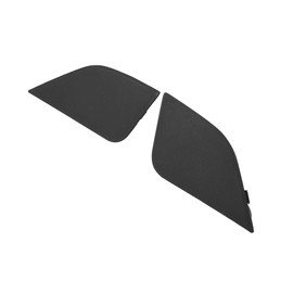 ACROPIX Front Left Right Bumper Towing Hook Cover Fit for Toyota RAV4 - Pack of 2 Black