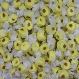 Gourmet Soft and chewy Salt Water Taffy Candies - Individually Wrapped - Bulk bags (Banana Peanut Butter, 1 Pound (Pack of 1))
