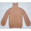 Rue21 Sweater Womens XS Brown Long Sleeve Turtleneck Tight Knit