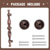 NIZADO Antique Copper Cabinet Pulls 2.5 Inch, Vintage Drawer Pulls