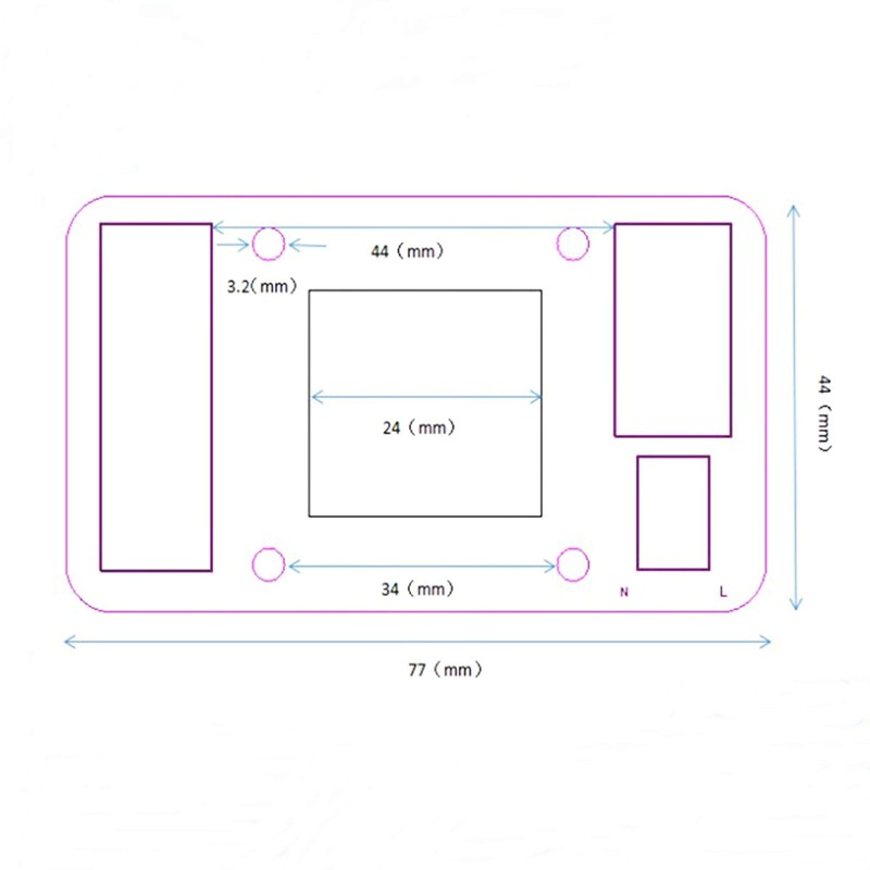 50W Driverless Solderless LED Chip Integrated Smart IC DIY (Warm